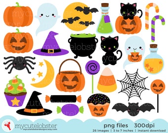 Detail Halloween Cliparts Nomer 10