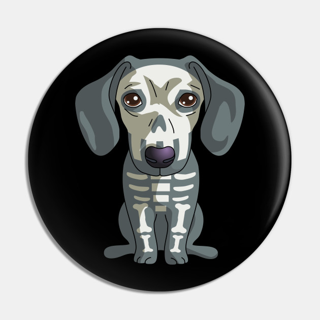 Detail Halloween Dachshund Dog Skeleton Nomer 16