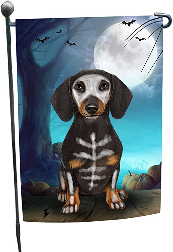 Detail Halloween Dachshund Dog Skeleton Nomer 25