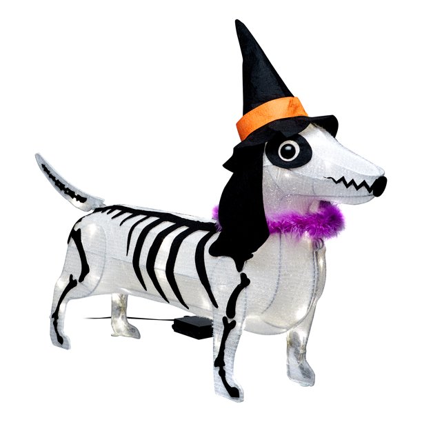 Detail Halloween Dachshund Dog Skeleton Nomer 50