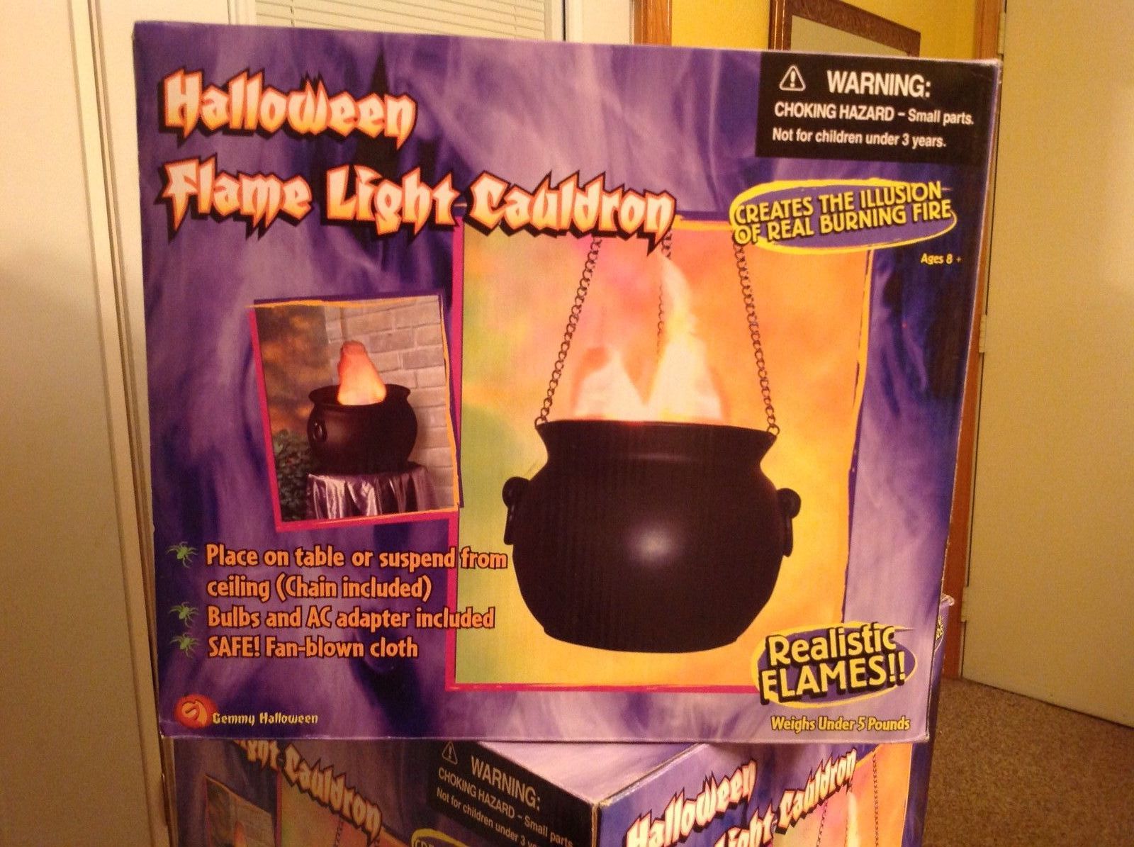 Detail Halloween Flaming Cauldron Nomer 12
