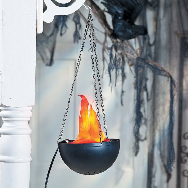 Detail Halloween Flaming Cauldron Nomer 3