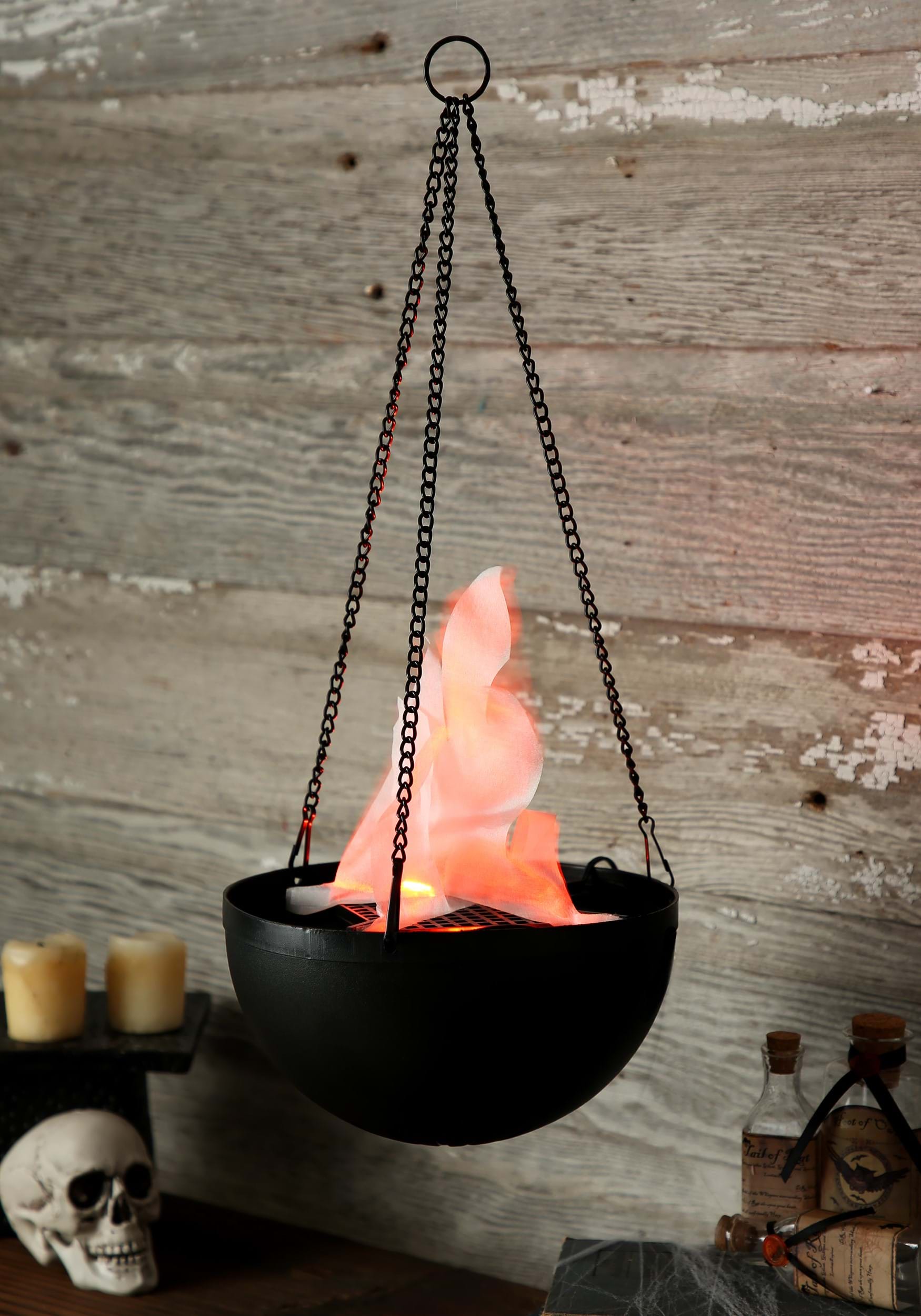 Detail Halloween Flaming Cauldron Nomer 4