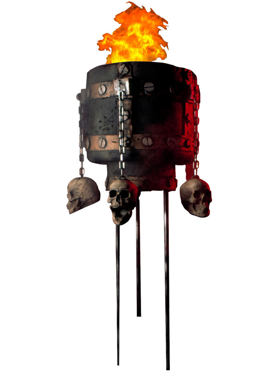 Detail Halloween Flaming Cauldron Nomer 34