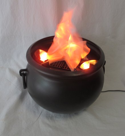 Detail Halloween Flaming Cauldron Nomer 45