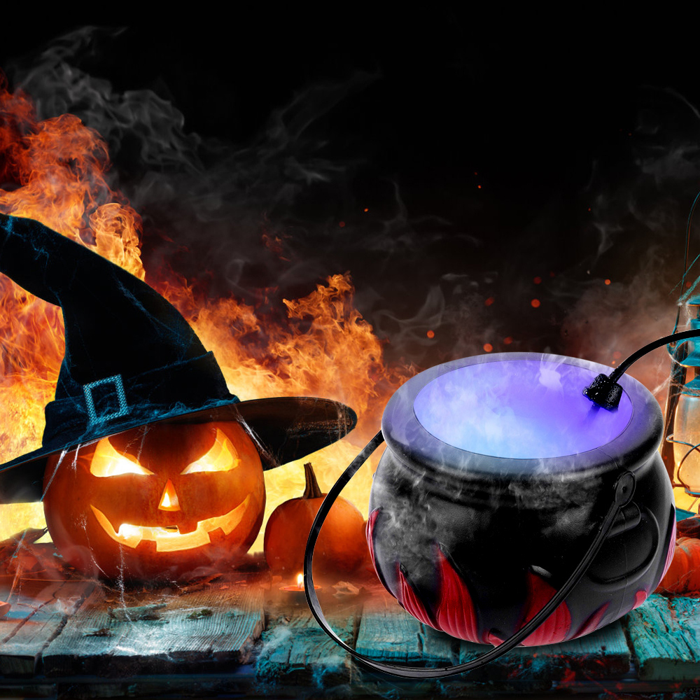 Detail Halloween Flaming Cauldron Nomer 46