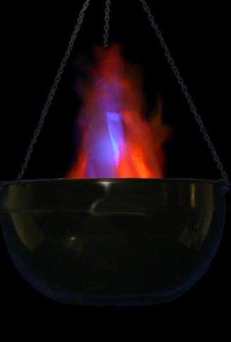 Detail Halloween Flaming Cauldron Nomer 48