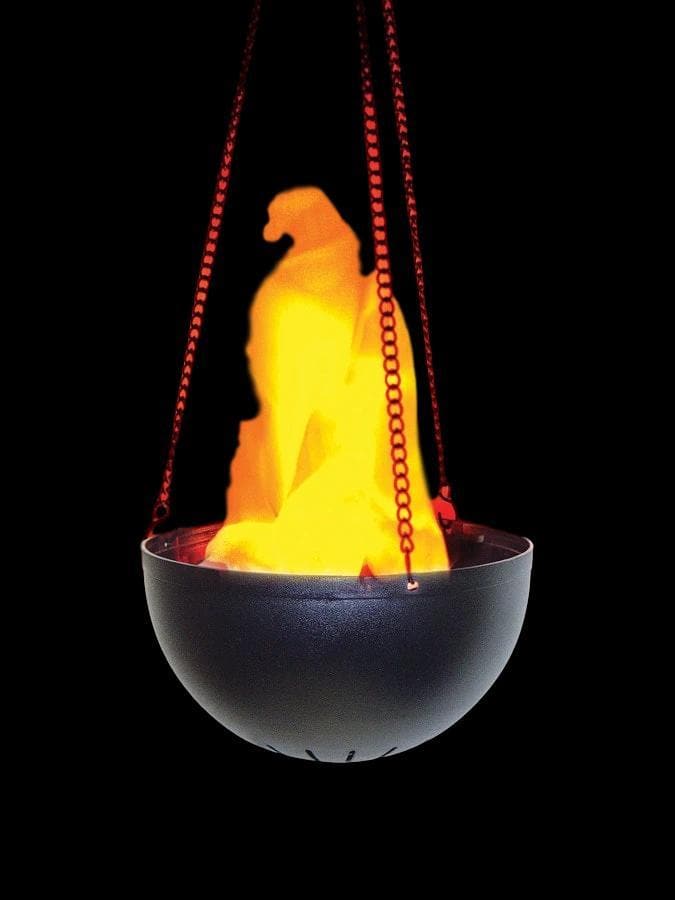 Detail Halloween Flaming Cauldron Nomer 56