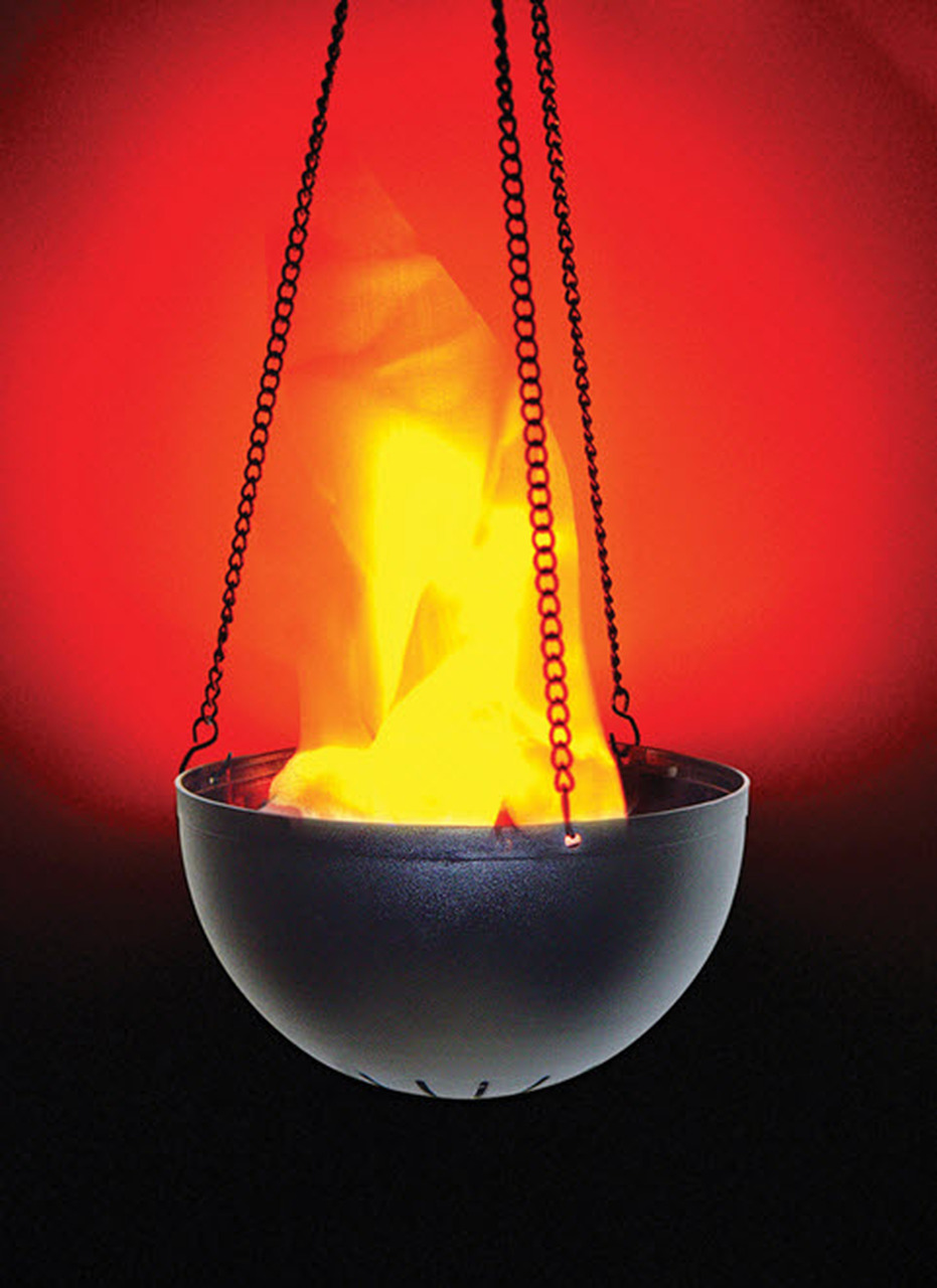Detail Halloween Flaming Cauldron Nomer 8