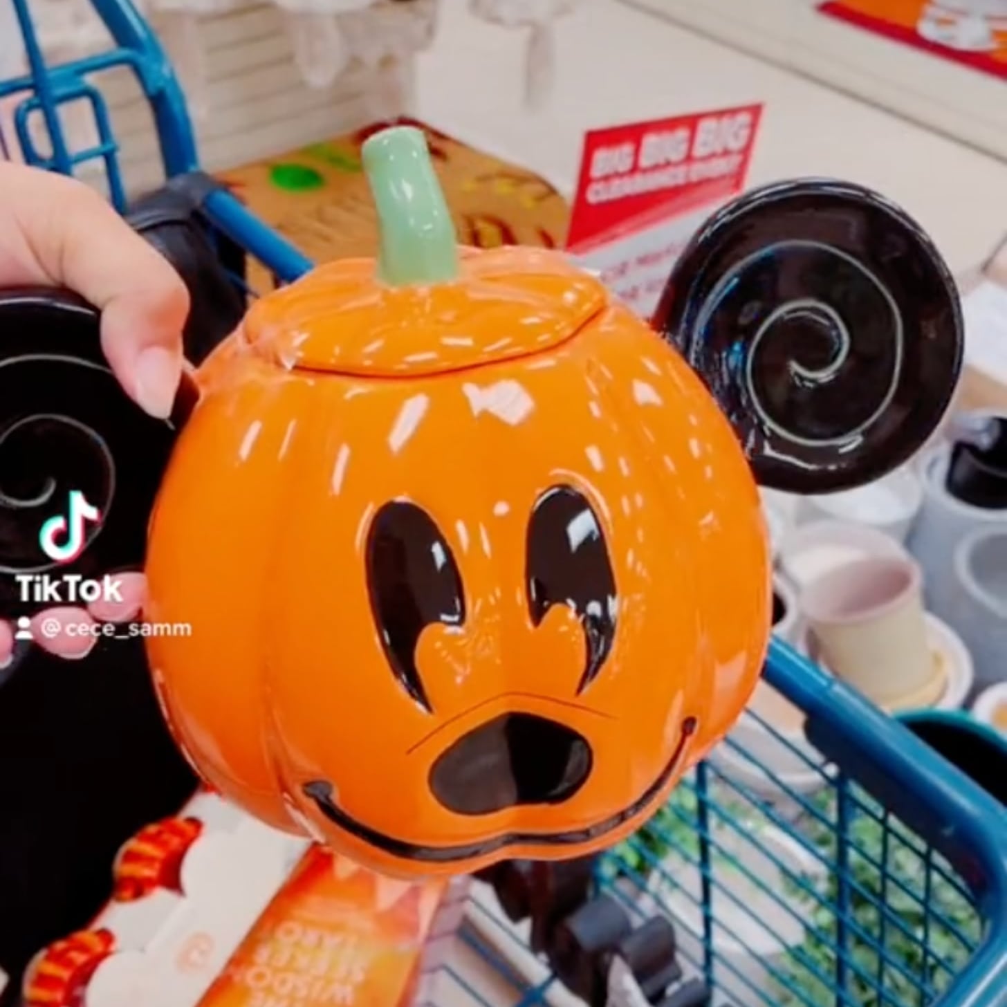 Halloween Mickey Mouse Cookie Jar - KibrisPDR