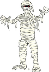 Detail Halloween Mummy Clip Art Nomer 13