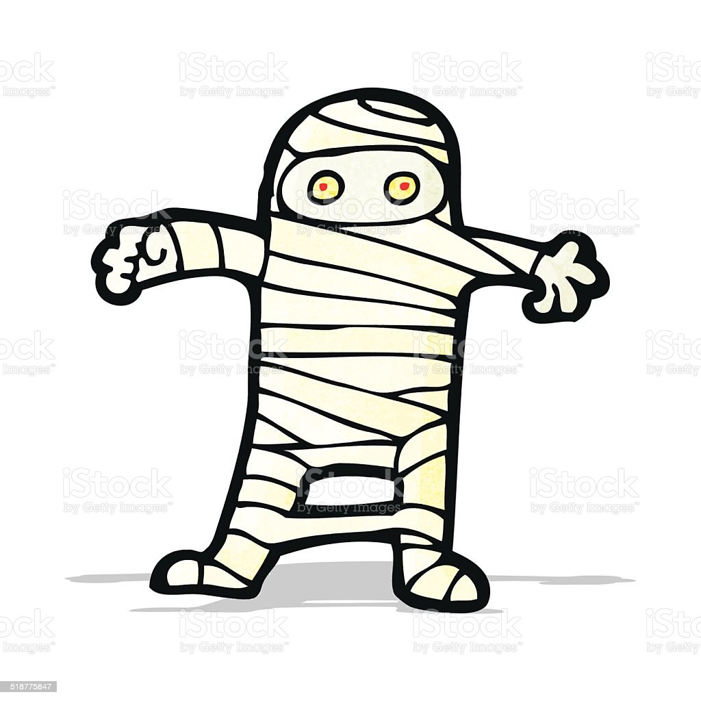 Detail Halloween Mummy Clip Art Nomer 44