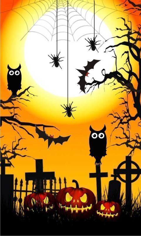 Detail Halloween Owls Wallpaper Nomer 38
