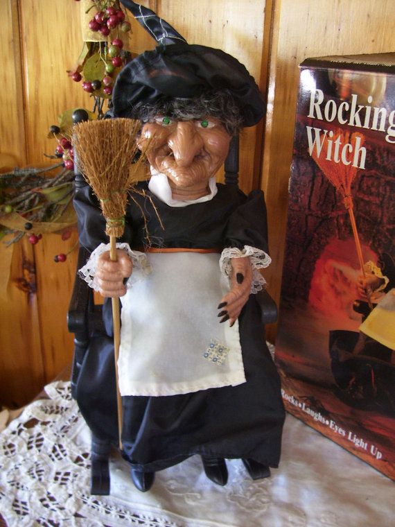 Detail Halloween Rocking Chair Witch Nomer 19