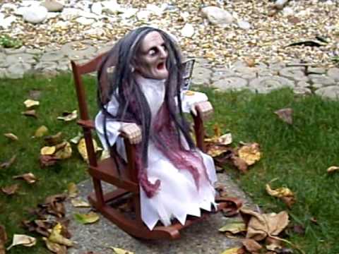 Detail Halloween Rocking Chair Witch Nomer 26