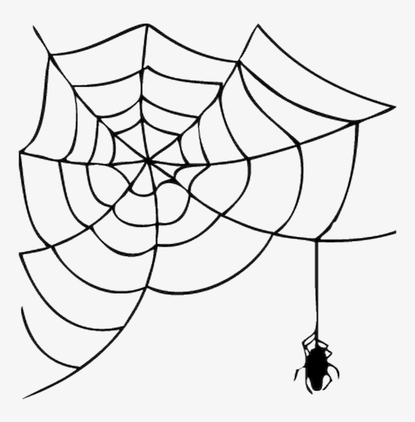 Halloween Spider Web Clipart - KibrisPDR