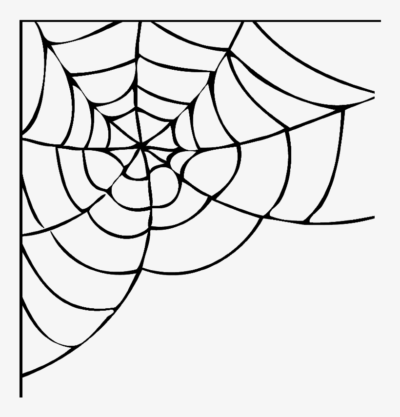 Detail Halloween Spider Web Clipart Nomer 18