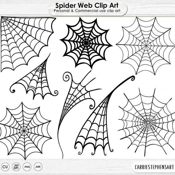 Detail Halloween Spider Web Clipart Nomer 22