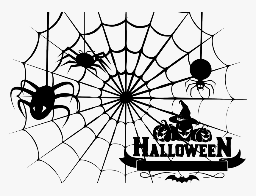 Detail Halloween Spider Web Clipart Nomer 43