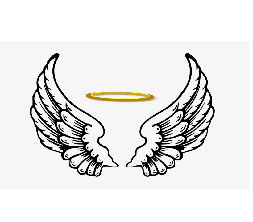 Detail Halo And Wings Clipart Nomer 2