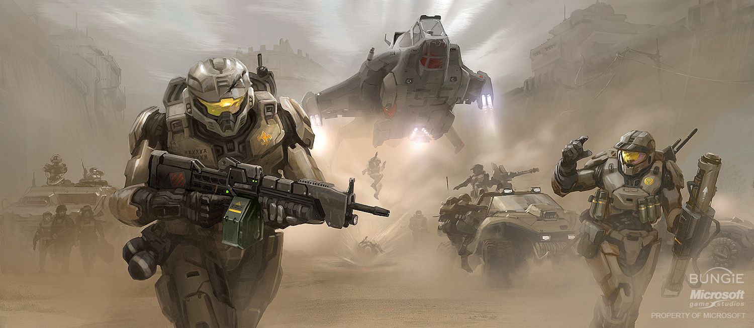 Detail Halo Concept Art Nomer 2