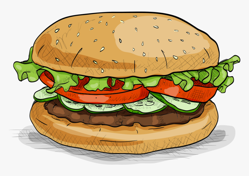 Detail Hamburger Cartoon Png Nomer 5