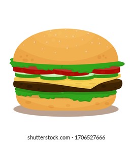 Detail Hamburger Clip Art Free Nomer 7