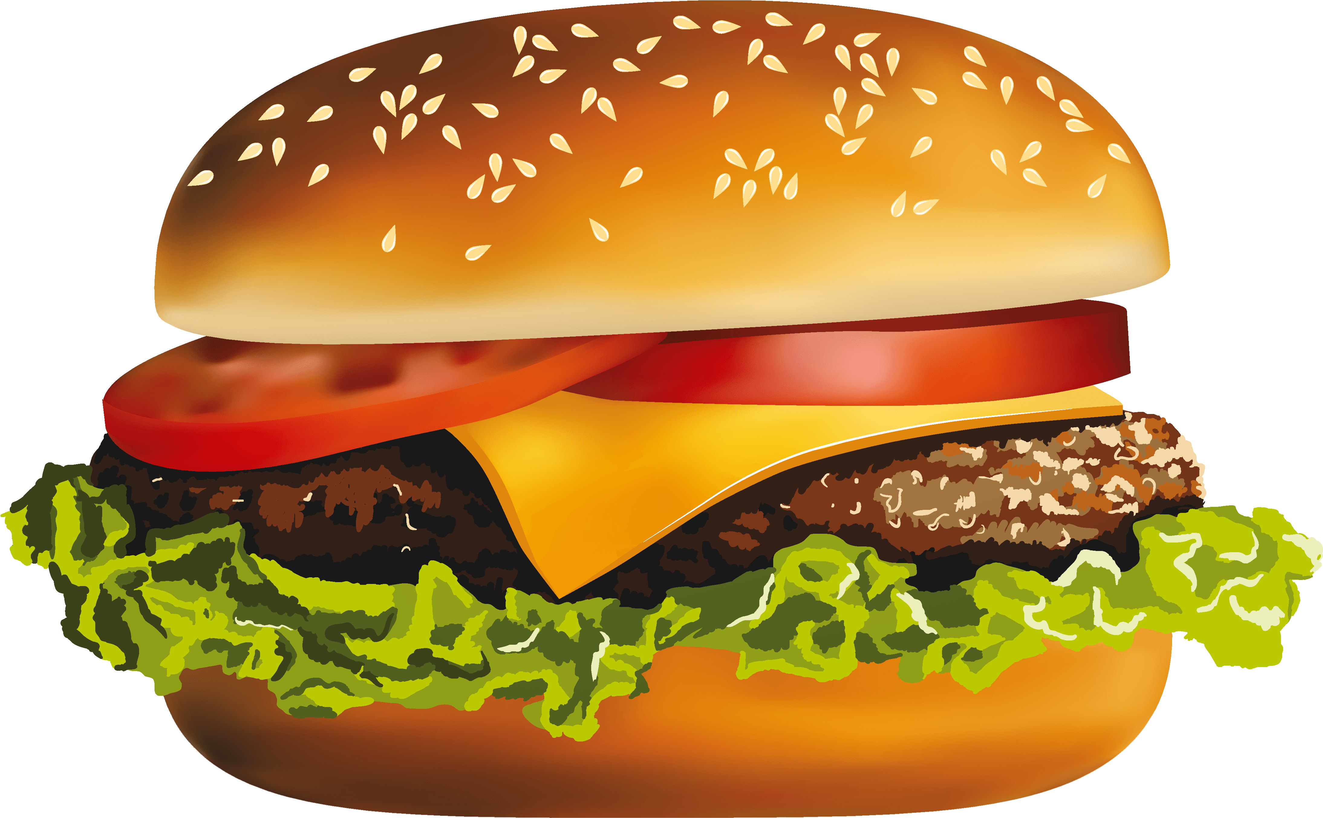 Detail Hamburger Clipart Png Nomer 10