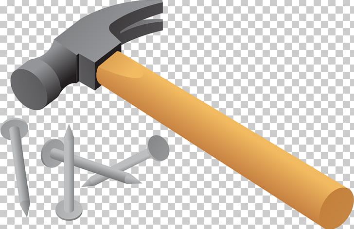 Detail Hammer And Nail Clipart Nomer 21