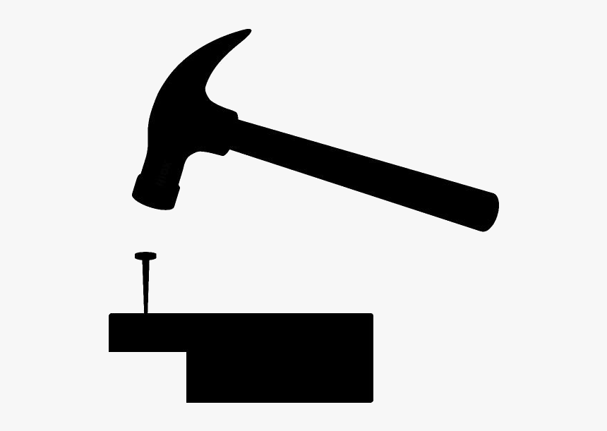 Detail Hammer And Nail Clipart Nomer 7