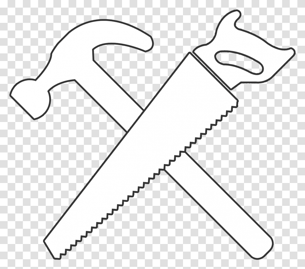 Detail Hammer And Saw Clipart Nomer 13