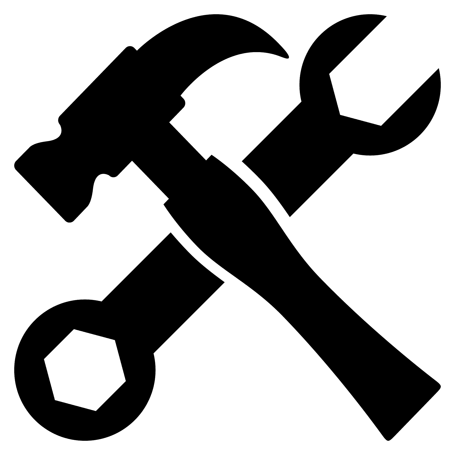 Detail Hammer And Wrench Clipart Nomer 15