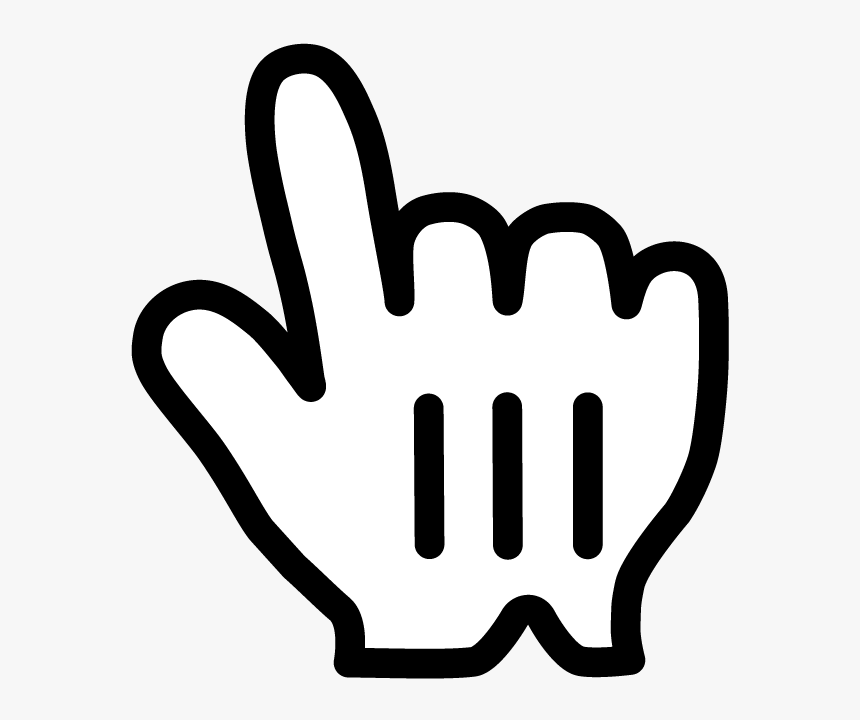 Detail Hand Cursor Transparent Png Nomer 7