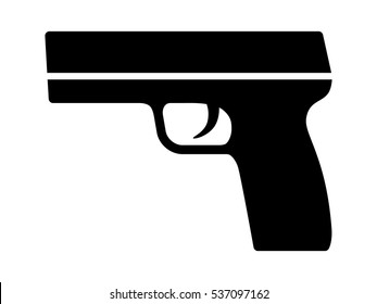 Detail Hand Gun Clipart Nomer 9