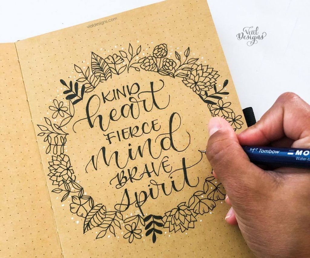 Detail Hand Lettering Quotes Simple Nomer 35