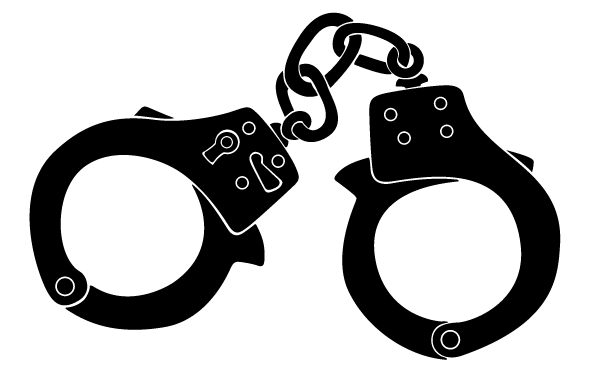 Detail Handcuffs Vector Nomer 2