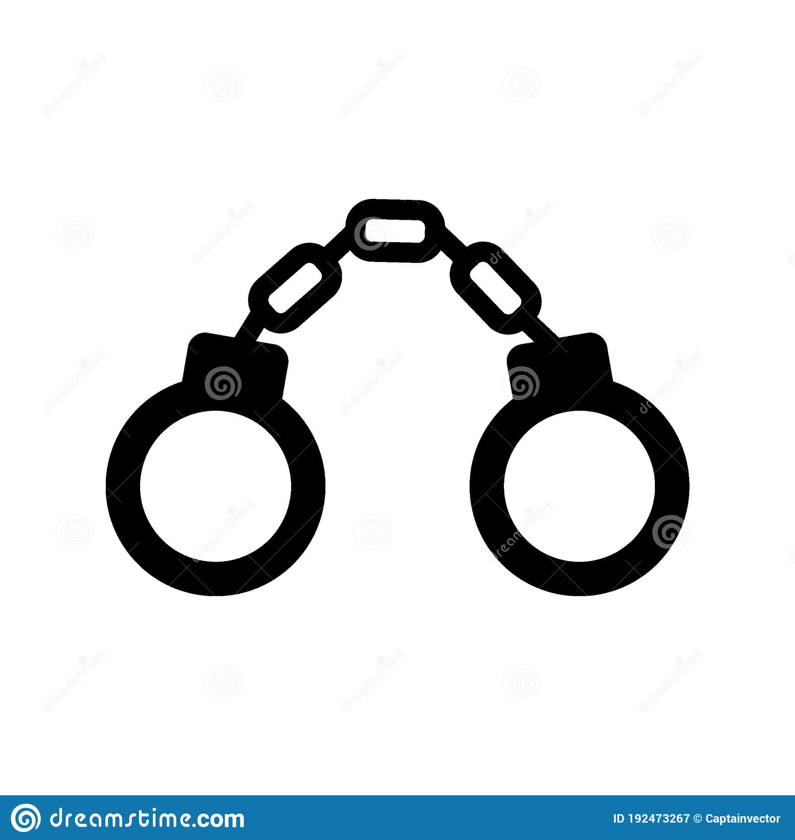 Detail Handcuffs Vector Nomer 13