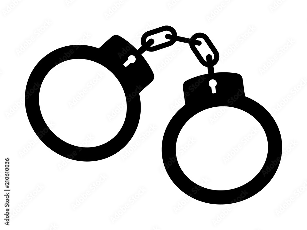 Detail Handcuffs Vector Nomer 14