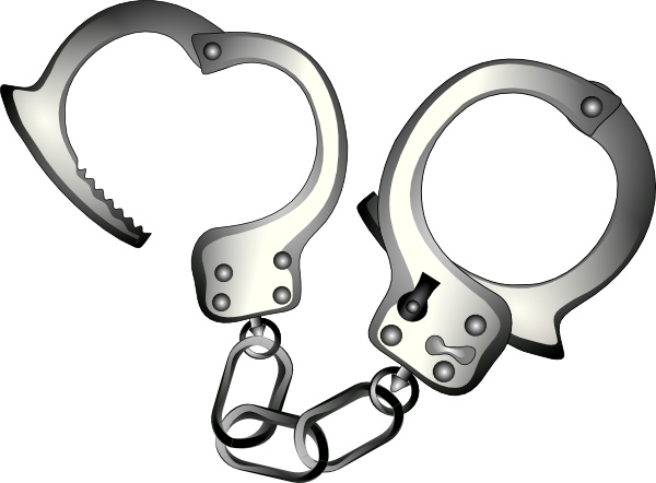 Detail Handcuffs Vector Nomer 28