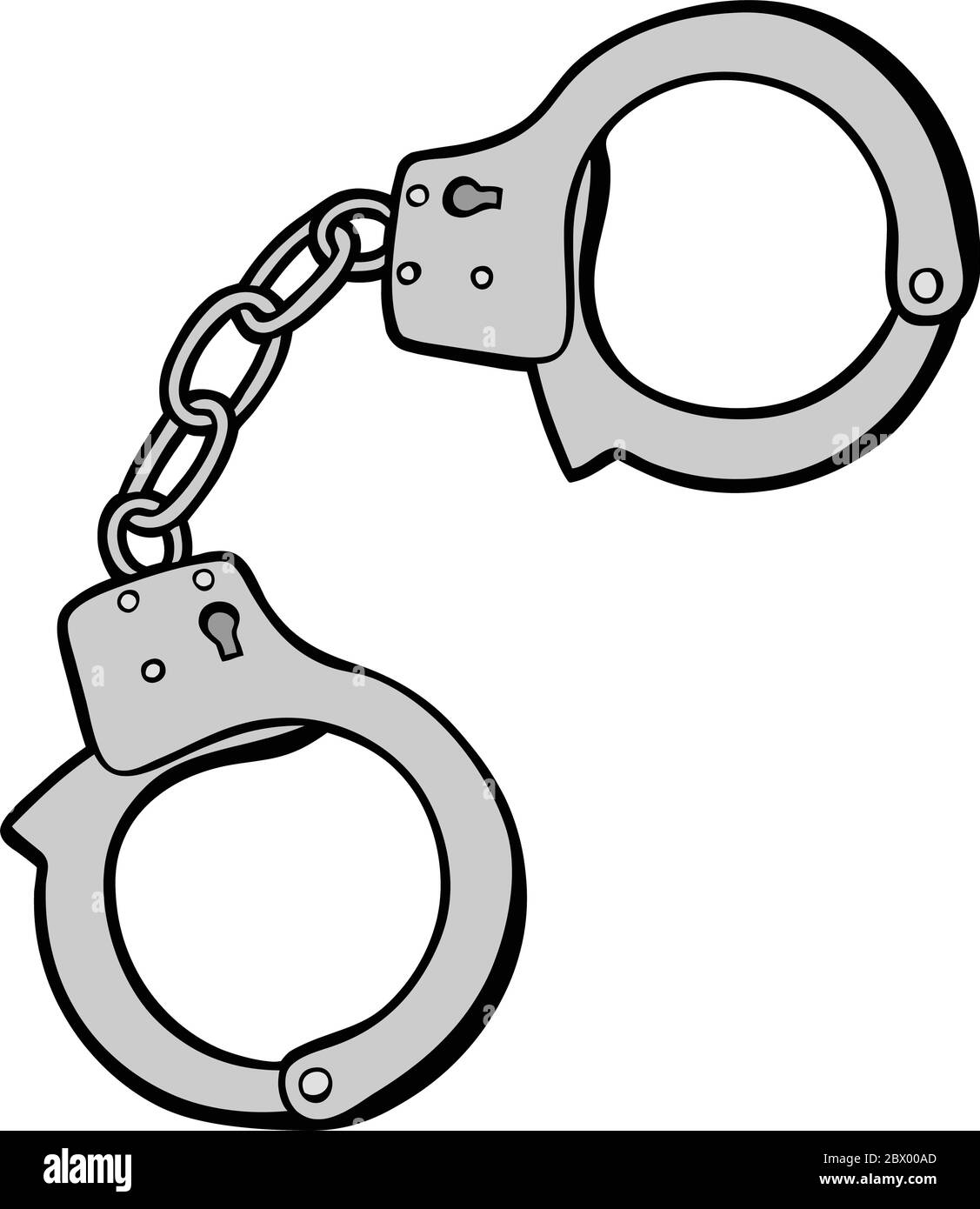 Detail Handcuffs Vector Nomer 31