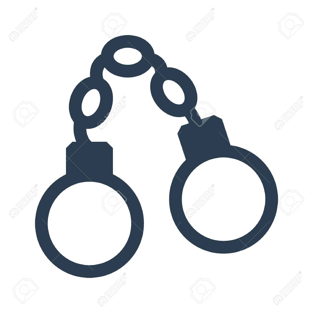 Detail Handcuffs Vector Nomer 33