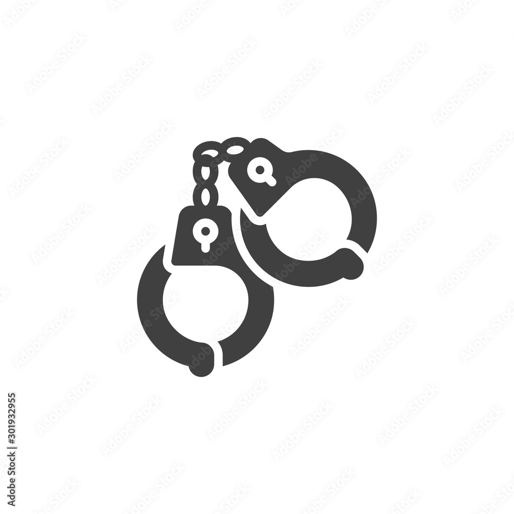 Detail Handcuffs Vector Nomer 44