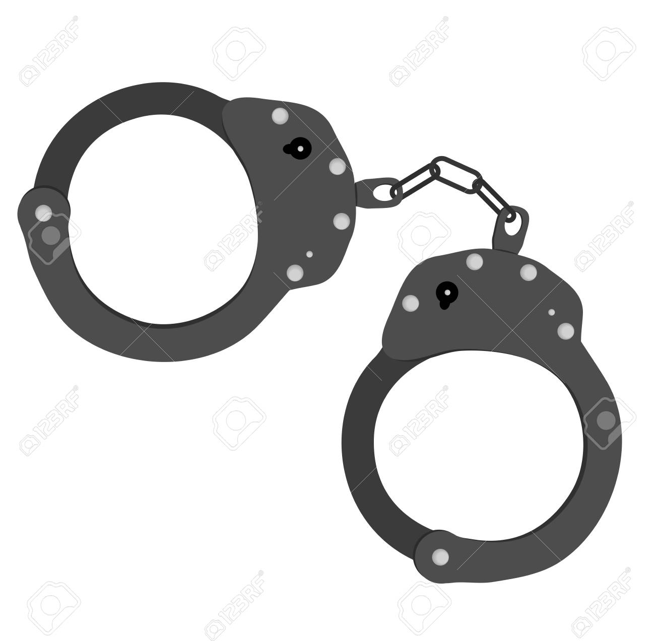 Detail Handcuffs Vector Nomer 51