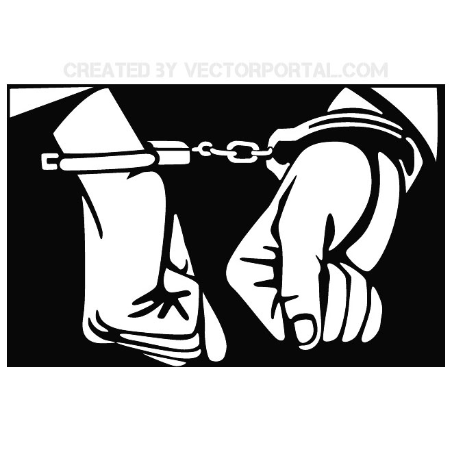 Detail Handcuffs Vector Nomer 58