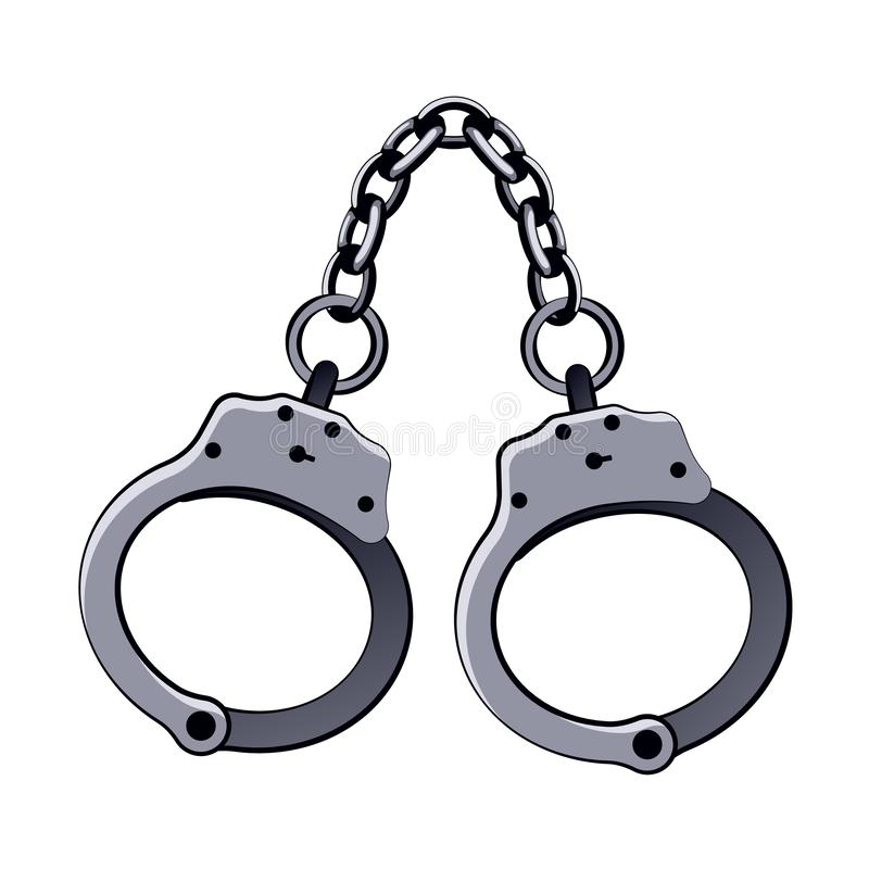 Detail Handcuffs Vector Nomer 8