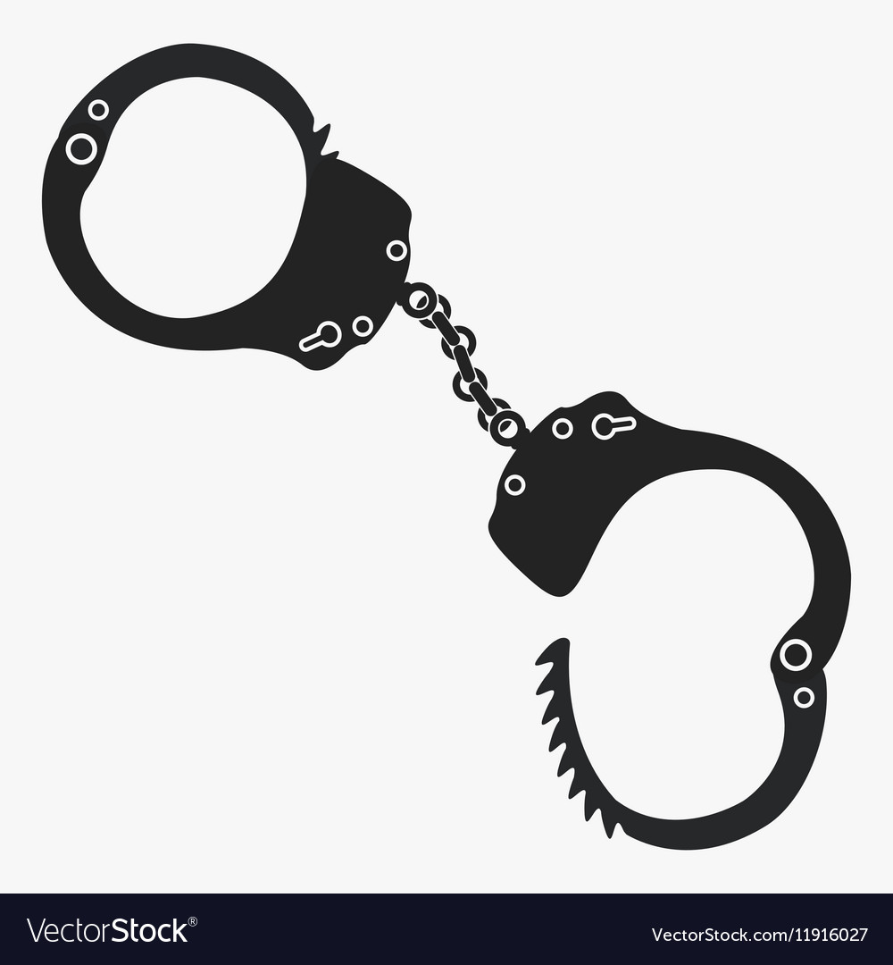 Detail Handcuffs Vector Nomer 10