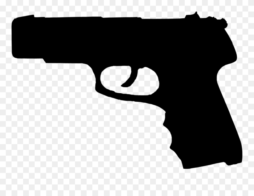 Detail Handgun Clipart Nomer 3