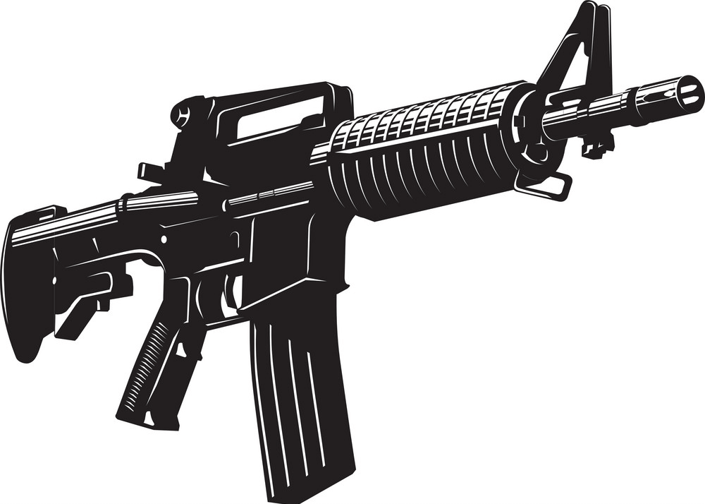 Detail Handgun Clipart Nomer 34