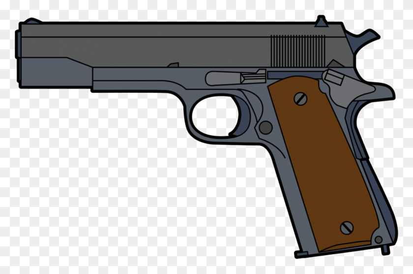 Detail Handgun Clipart Nomer 5