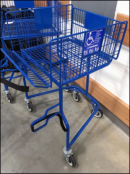 Detail Handicap Grocery Cart Nomer 8